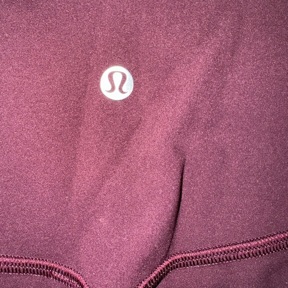 NWT Lululemon Align (Hi-Rise) Crop 21” Cassis SZ 8 - Picture 7 of 10